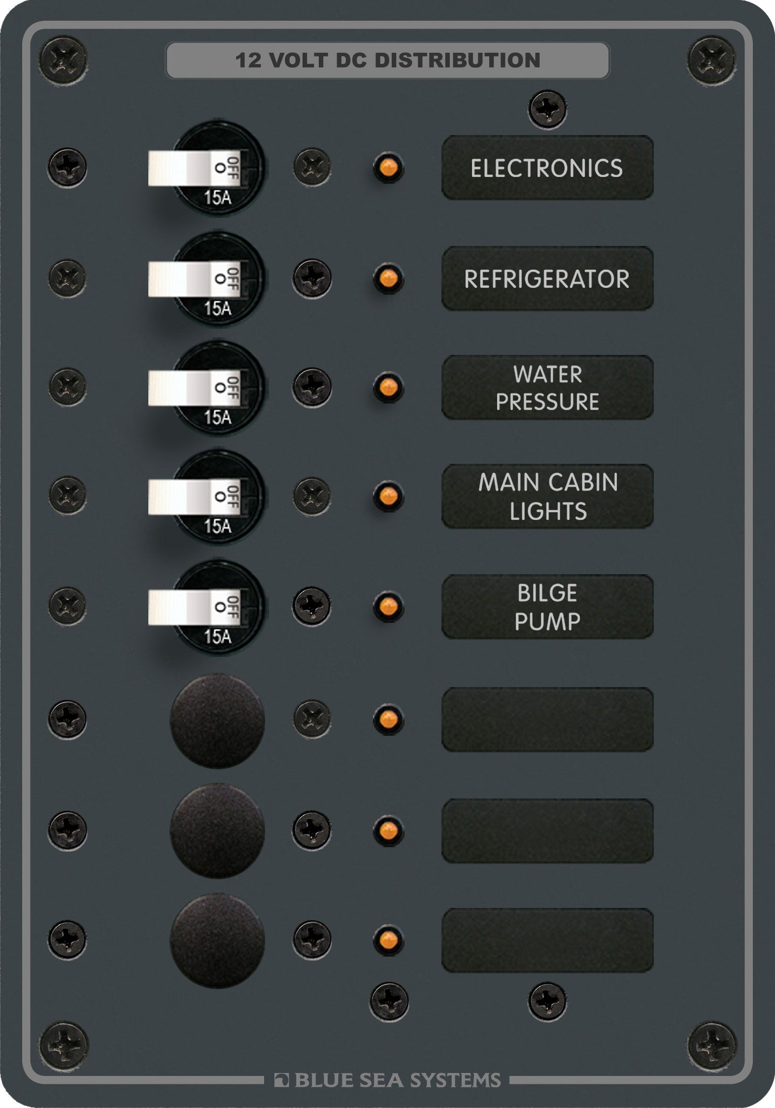 Blue Sea DC Circuit Breaker 8 Positions