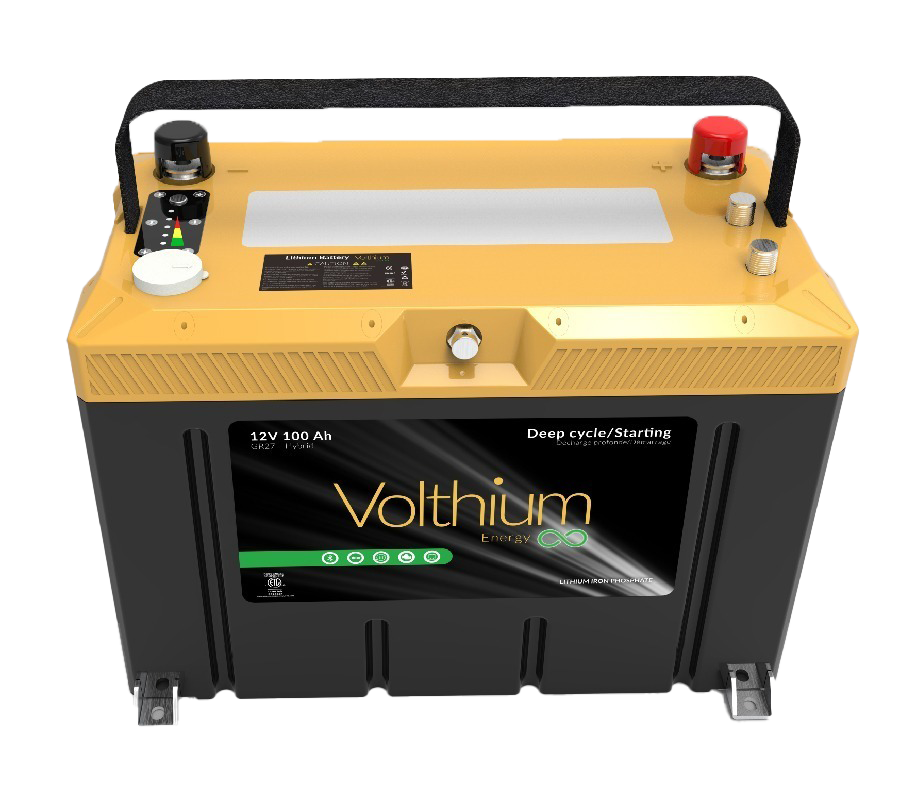 Batterie 12V Volthium 100ah PRO Lithium (Autochauffante)